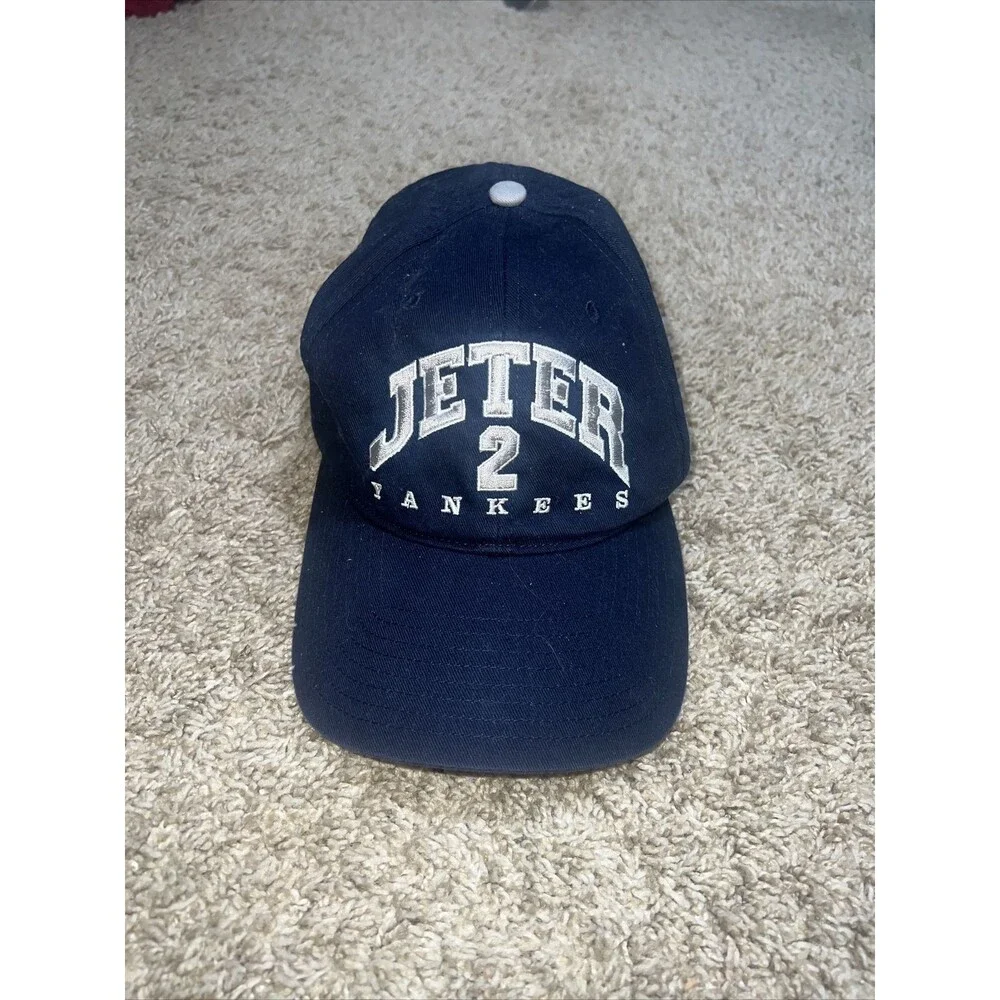 MLB New York Yankees Derek Jeter Hat MLB Genuine Merchandise OSFA Adult
